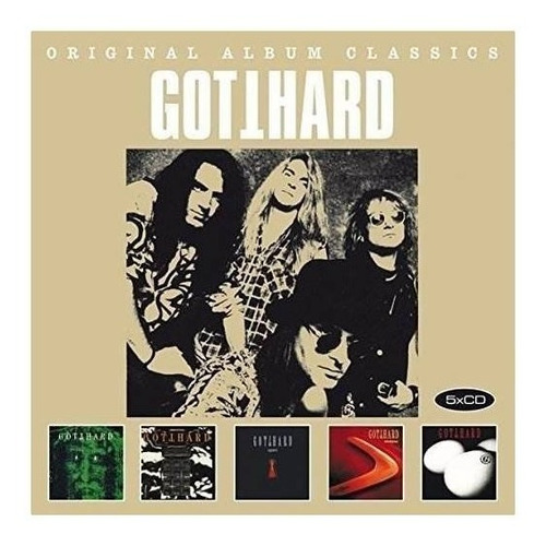 Gotthard Original Album Classics Germany Import Cd X 5 Nuevo