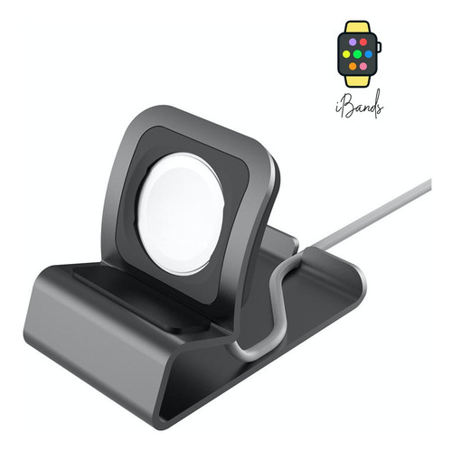 Imagem 3 de 4 de Aluminio Base Carregadora De Mesa Para Apple Watch