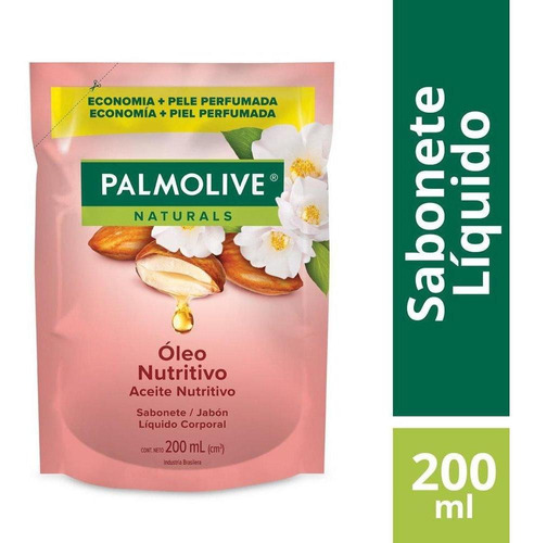 Sabonete Líquido Palmolive Óleo Nutritivo Refil 200ml