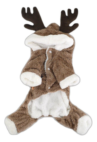 Traje De Terciopelo Grueso De Mascota Bud De Invierno Traje