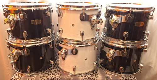 Set De Toms De Bateria Legend 12  Y 13  Oportunidad