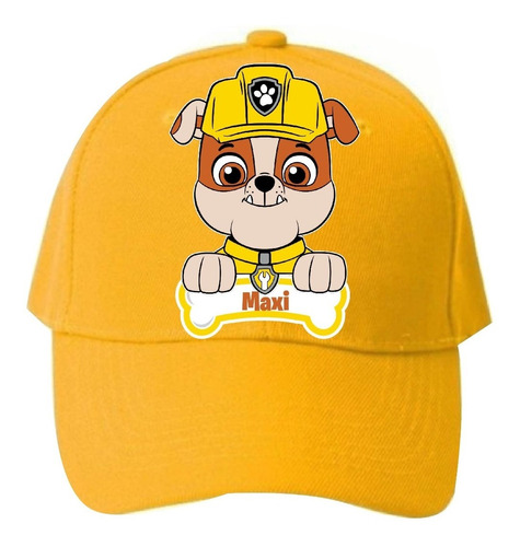 Jockey Rubble Paw Patrol 1 Niños Personalizado 