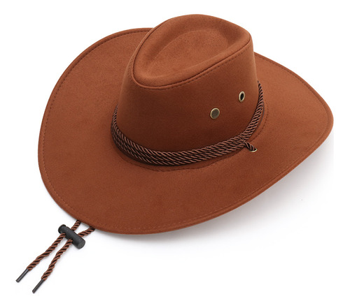 Sombrero De Vaquero Panama Hat Sun Hatsuede Western Hat Outd