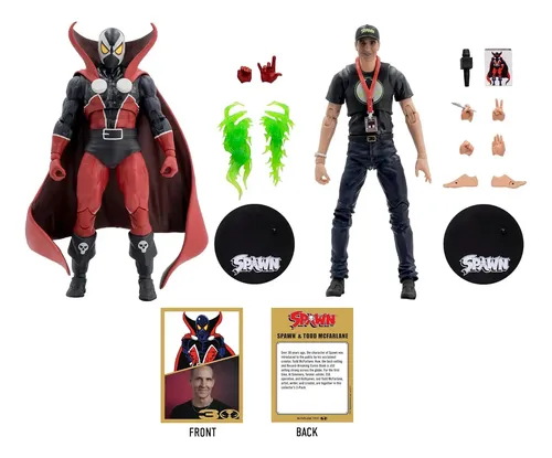 Mcfarlane Toys - Spawn & Todd Mcfarlane 7in Action Figure