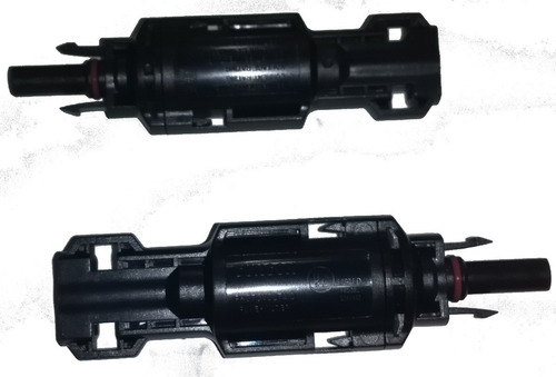 Imagen 2 de 2 de Conector Mc4 Con Fusible 15a 1000vdc Incorporado