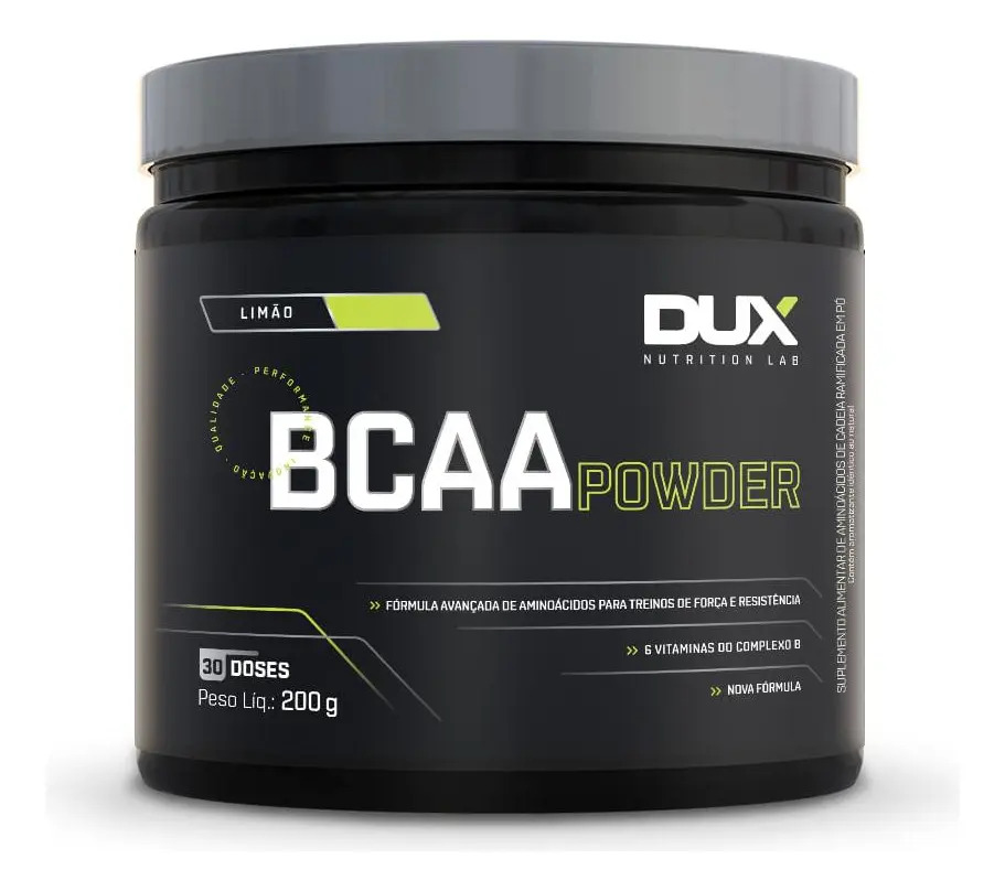 Dux Nutrition Bcaa Powder 4:1:1 Pote 200g - Dux Nutrition Sabor - Laranja