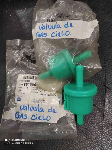 Valvula De Gasolina Cielo