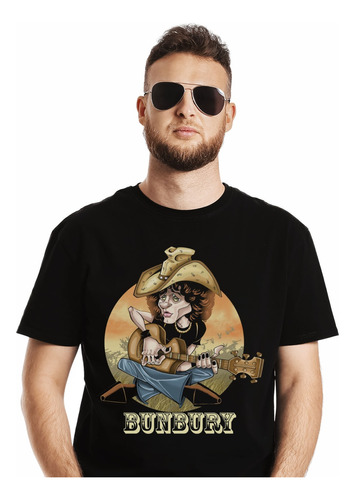 Polera Bunbury Comic Rock Abominatron