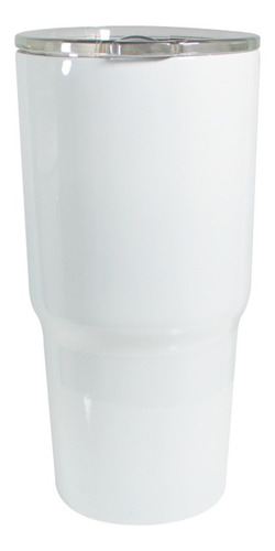 Vaso De Acero Viajero Doble Pared Blanco 20 Oz 