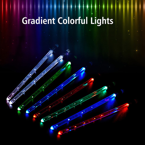 Baquetas Con Iluminación Led, Color Acuarela, Baquetas De