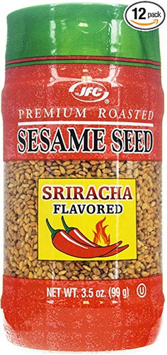 Jfc Asado Con Semillas De Sésamo, Sriracha, 3,5 Onza (paquet