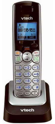 Vtech Ds6101 Accessory Cordless Handset, Silver/black | Requ