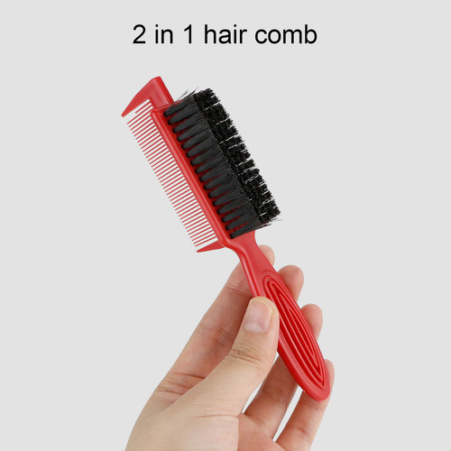 Cepillo De Limpieza De Cabello 2 En 1 Con Peine Barber Neck