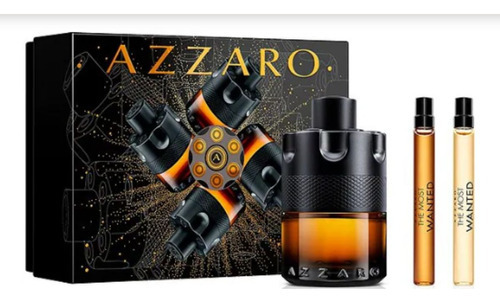 Azzaro The Most Wanted Masculino Edp 100+10+10, total de 120 ml