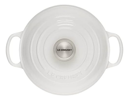 Le Creuset Enameled Iron Bread Haven, Blanco, 1.75 Qt.
