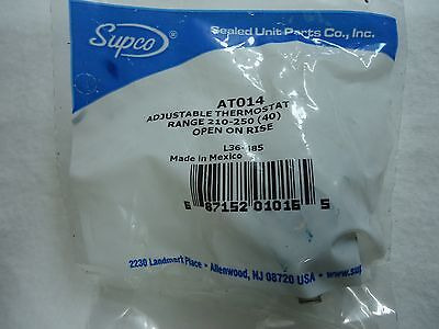 Supco At014 Adjustable Limit Thermostat Control Snap Dis Yyn