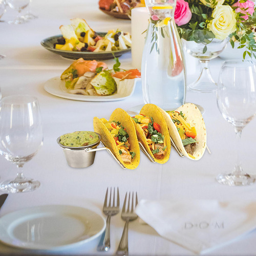 Soporte Para Tacos Reutilizable Para Restaurante, Tortillas