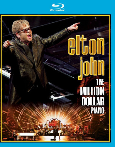 ELTON JOHN - The Million Dollar Piano Blu-Ray Importado Nuevo Cerrado 100 % Original En stock- blu-ray 2014 producido por Eagle Vision - incluye pistas adicionales