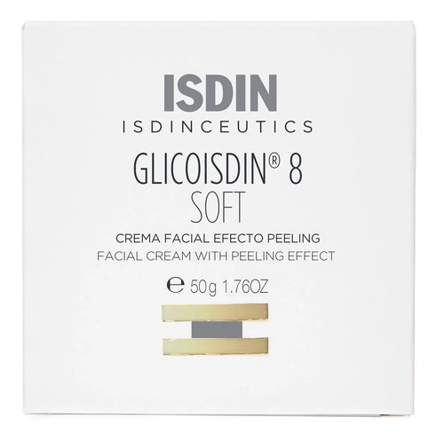 Imagen 1 de 2 de Isdin Glicoisdin 8 Crema Facial Antiedad 50g Efecto Peeling