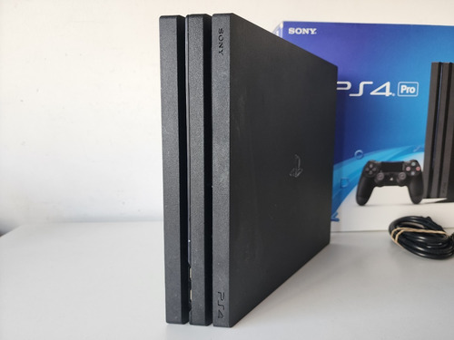 Imagen 3 de 7 de Sony Playstation 4 Pro 1tb Completa En Caja + 1 Control
