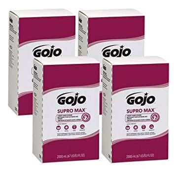 Gojo 728204 Supro Max Cherry Loción Limpiadora De Manos, 200