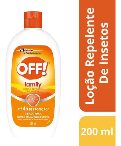 Loción repelente Off Family 200 ml