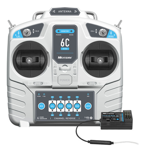 Sistema Transmisor De Control Remoto Microzone Para Helicópt