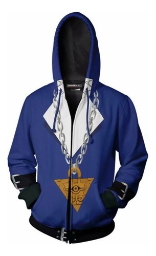 Anime Yu-gi-oh! Cierre Sudaderas Yugi Muto Coats Nuevo