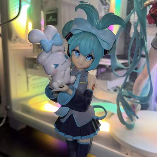 Mz Figura Hatsune Miku Cinnamoroll Nueva Vocaloid Sanrio