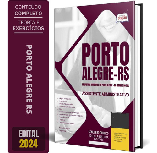 Apostila Prefeitura Porto Alegre Rs 2024 Assistente