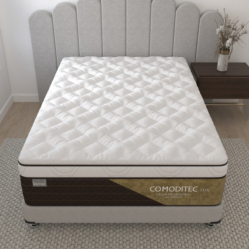 Colchon Dormez Queen Size Tissue Cocoa Ultra Confortable