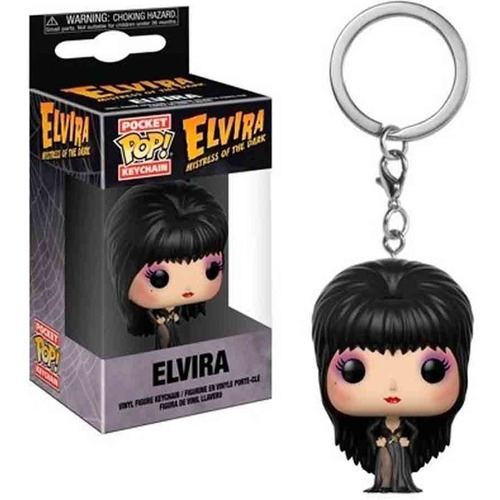 Funko Pop Keychain Llavero Mistress Of The Dark Elvira
