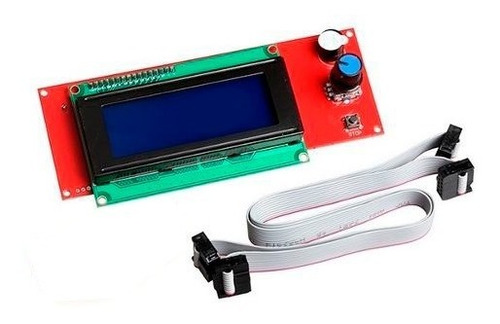 Display Lcd 2004 Para Impresora 3d Con Cable De 60 Cm