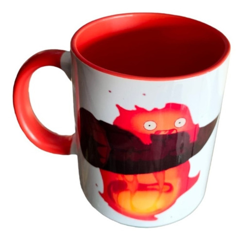 Taza Calcifer Castillo Vagabundo Personalizada