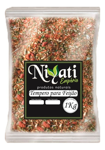 Tempero Para Feijão 1 Kg Feijão Mais Saboroso - Niyati