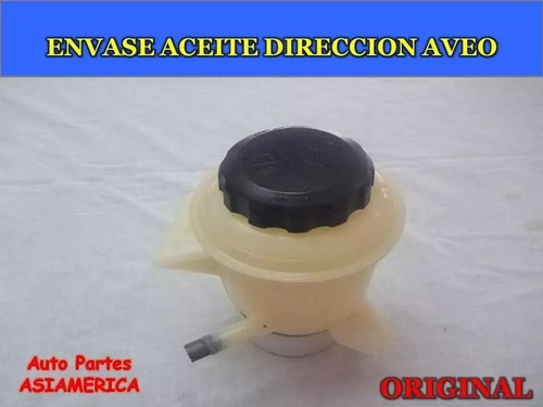 Envase Aceite Dirección / Hidráulica Chevrolet Aveo Original