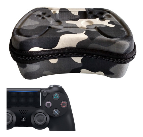 Hard Case Eva Para Controle Ps4 Dualshock 4 Estojo Protetor