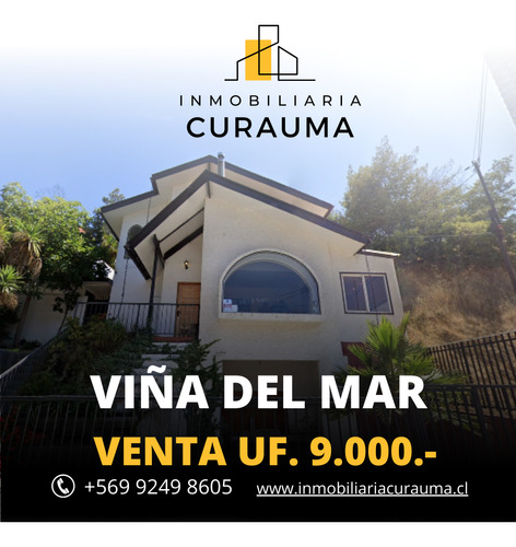 Viña Del Mar / Miraflores Bajo / Hermosa Y Gran Casa 5d 4b 