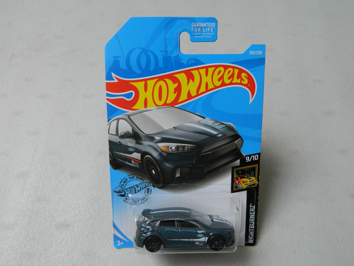 Ford Focus Rs (3) Hot Wheels 1:64 Multicolor