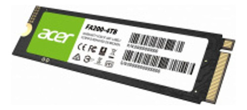 Disco Sólido Ssd Interno Acer Fa200 Bl.9bwwa.150 4tb Verde