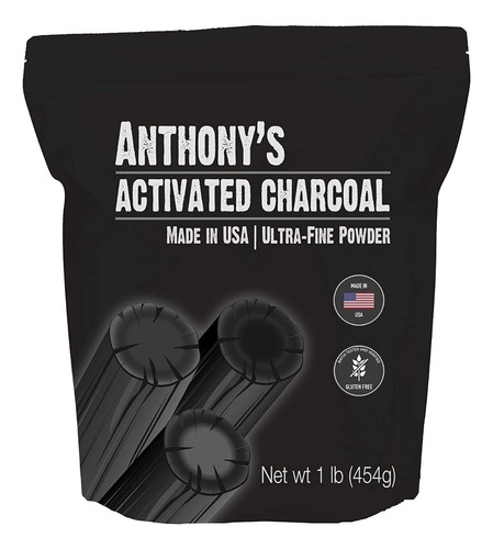 Carbón Activado Anthony's, 500g, Anthony's Goods,