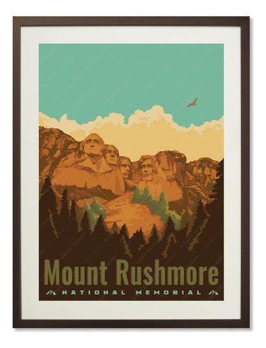 Gaeaverse Mount Rushmore Dakota Del Sur American City Paisaj