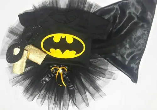 Disfraz Disfraces Niña Batichica Batman Tutu