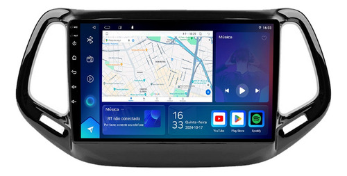 Multimidia Compass 17/21 9p Adak Octacore Carplay 4g 64gb