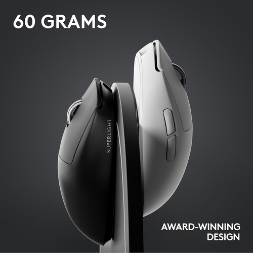 Ratón Inalámbrico Logitech G Pro X Superlight 2, 44,000 Dpi