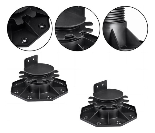 Soporte De Cubierta Ajustable, Pedestal, Base De Cubierta, P