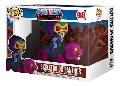 Funko Pop Skeletor On Panthor Master Of The Universe Toy