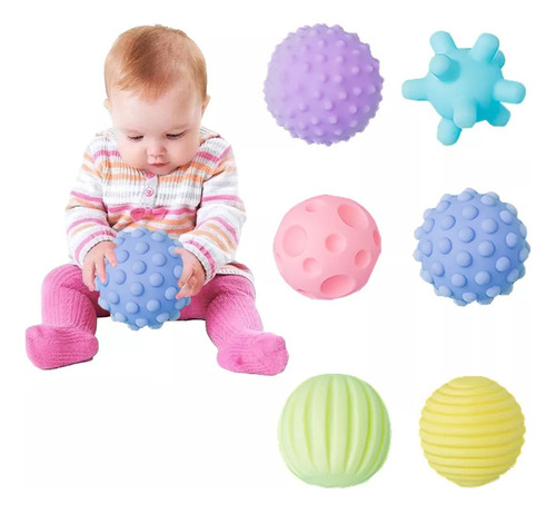 Juguetes Didácticos Pelota Sensoriale Para Bebe Estimulacion