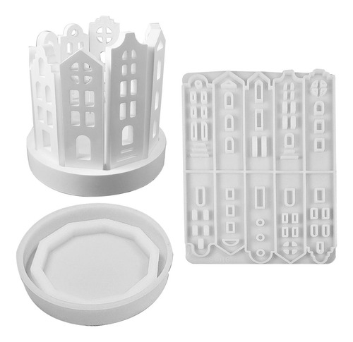 Moldes Para Portavelas De Casa Moldes De Fundición De Resina