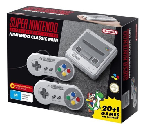 Consola Super Nintendo Classic Edition Snes Mini Australiano